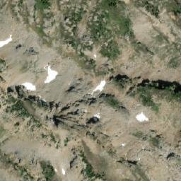 Satellite imagery of South Caribou Pass, CA