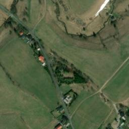 Satellite imagery of [Výsluní] church t., CZ