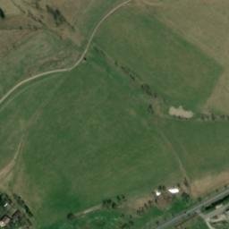 Satellite imagery of [Výsluní] church t., CZ