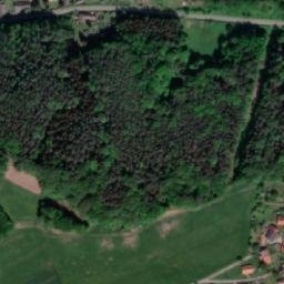 Satellite imagery of [Vidim] historical water t., CZ