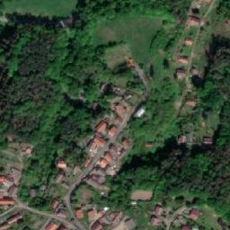 Satellite imagery of [Vidim] historical water t., CZ