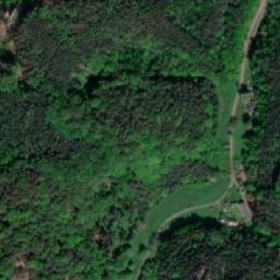 Satellite imagery of [Vidim] historical water t., CZ