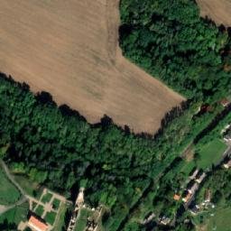 Satellite imagery of Zvířetice [Bakov nad Jizerou-Zvířetice] burg outlook t., CZ