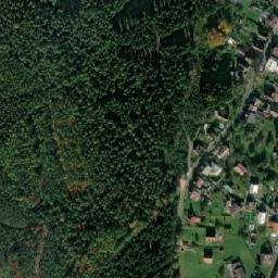 Satellite imagery of [Červený Kéostelec] factory chimney, CZ