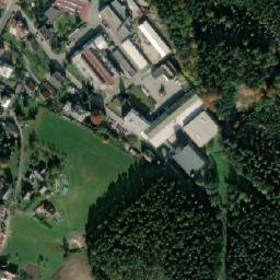 Satellite imagery of [Červený Kéostelec] factory chimney, CZ