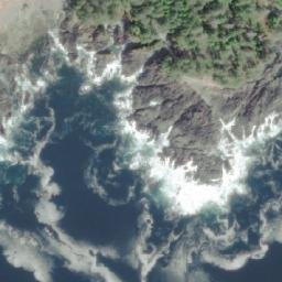 Satellite imagery of Lippy Point, CA