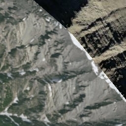 Satellite imagery of Mount Loomis, CA