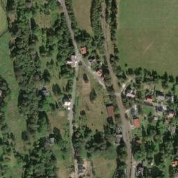 Satellite imagery of [Vejprty] church t., CZ