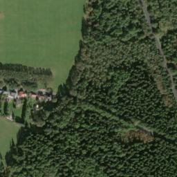 Satellite imagery of [Vejprty] church t., CZ