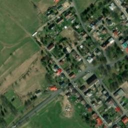 Satellite imagery of [Výsluní] church t., CZ