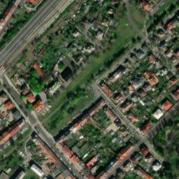 Satellite imagery of [Chomutov I] town outlook t., CZ