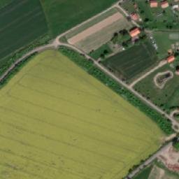 Satellite imagery of [Vidim] historical water t., CZ