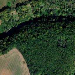 Satellite imagery of Zvířetice [Bakov nad Jizerou-Zvířetice] burg outlook t., CZ