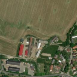 Satellite imagery of [Osek u Sobotky] church sanctus t., CZ