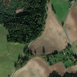 Satellite imagery of [Červený Kéostelec] factory chimney, CZ
