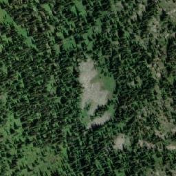 Satellite imagery of South Caribou Pass, CA