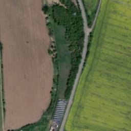 Satellite imagery of [Doksany] former sugar factory chimney, CZ