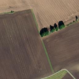 Satellite imagery of [Obrubce] church sanctus t., CZ