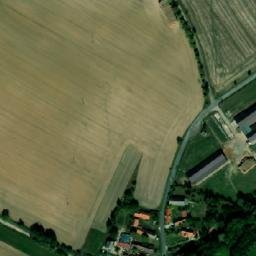 Satellite imagery of [Samšina] church sanctus t., CZ