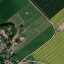 Satellite imagery of [Velké Poříčí] church t., CZ