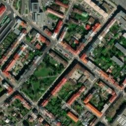 Satellite imagery of [Chomutov I] town outlook t., CZ