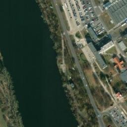 Satellite imagery of [Štětí] factory chimney, CZ