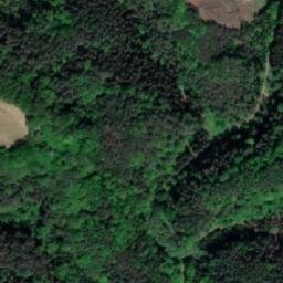 Satellite imagery of [Kokořín-Šemanovice] church t., CZ