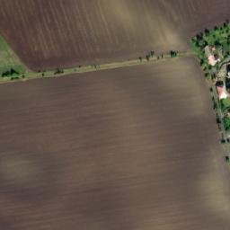 Satellite imagery of [Obrubce] church sanctus t., CZ