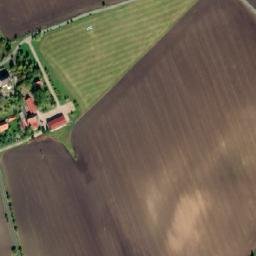 Satellite imagery of [Obrubce] church sanctus t., CZ