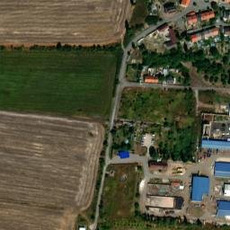 Satellite imagery of [Všestudy] church t., CZ