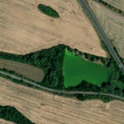 Satellite imagery of [Bělušice-Bedřichův Světec] church sanctus t., CZ