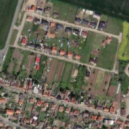 Satellite imagery of [Doksany] former sugar factory chimney, CZ