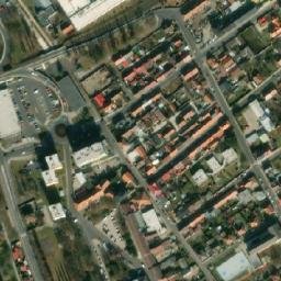 Satellite imagery of [Štětí] factory chimney, CZ