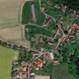 Satellite imagery of [Kokořín-Šemanovice] church t., CZ