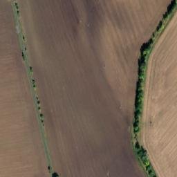 Satellite imagery of [Obrubce] church sanctus t., CZ