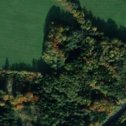 Satellite imagery of [Úbislavice-Stav] church t., CZ
