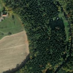 Satellite imagery of [Slatina nad Úpou] church sanctus t., CZ
