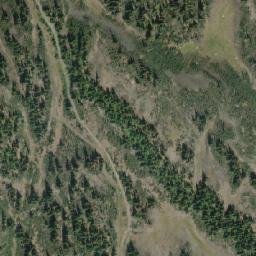 Satellite imagery of Howser Ridge, CA