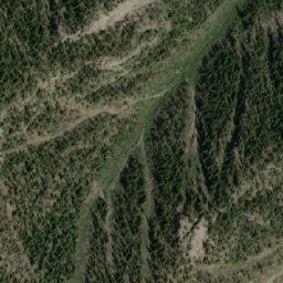 Satellite imagery of Mount Tegart, CA