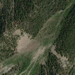 Satellite imagery of Mount Tegart, CA