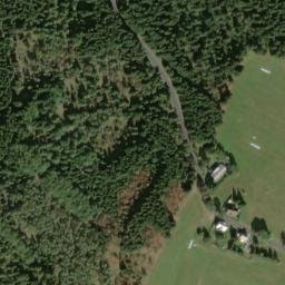 Satellite imagery of Benar [Kovářská] factory chimney, CZ