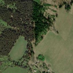 Satellite imagery of [Výsluní-Volyně] church t., CZ