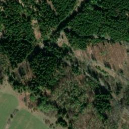 Satellite imagery of [Výsluní-Volyně] church t., CZ