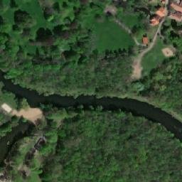 Satellite imagery of [Doksany] monastery church t., CZ