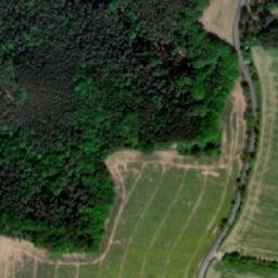 Satellite imagery of [Kokořín-Šemanovice] church t., CZ