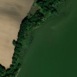 Satellite imagery of [Dolní Bousov] former sugar factory chimney, CZ