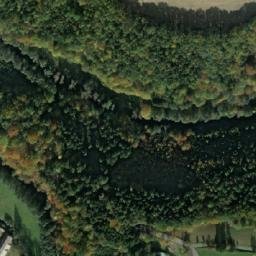 Satellite imagery of [Slatina nad Úpou] church sanctus t., CZ