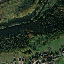 Satellite imagery of [Slatina nad Úpou] church sanctus t., CZ