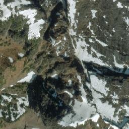 Satellite imagery of Gates Peak, CA