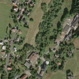 Satellite imagery of Benar [Kovářská] factory chimney, CZ